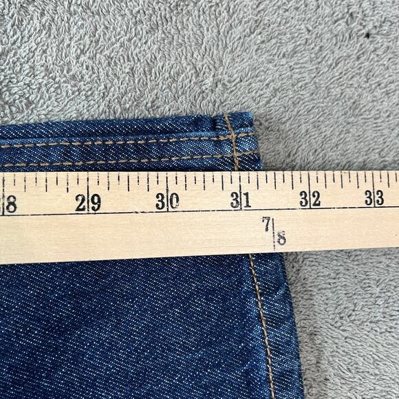 Goodfellow &‎ Co. Straight Recto Jeans Mens Size 36X32 Blue Dark Wash Denim NEW - Picture 10 of 11